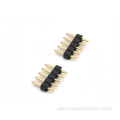 2.54mm Pitch Pin header Connector Single Row Straight SQ0.64mm H2.5mm 1*5P